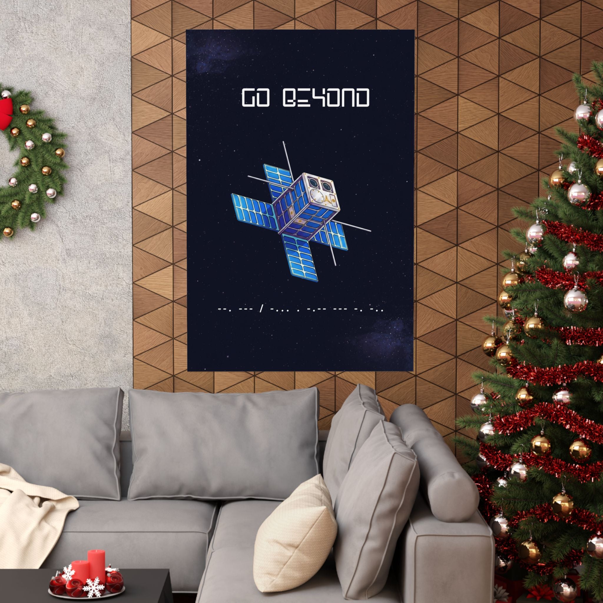 GONESPACE™ Matte Vertical Wall Art