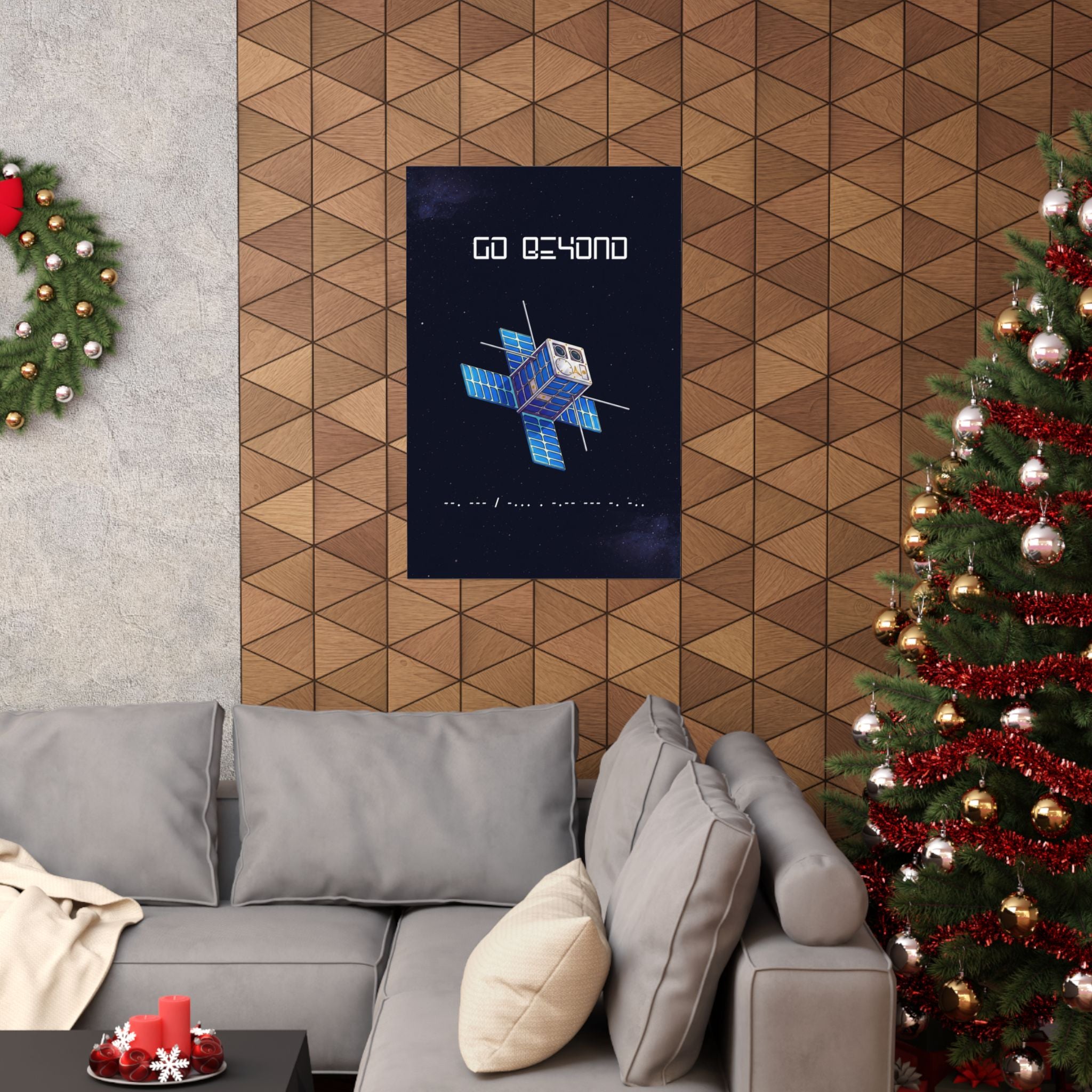 GONESPACE™ Matte Vertical Wall Art