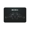 M1911 Pistol Black Blueprint Mouse Pad / Desk Mat