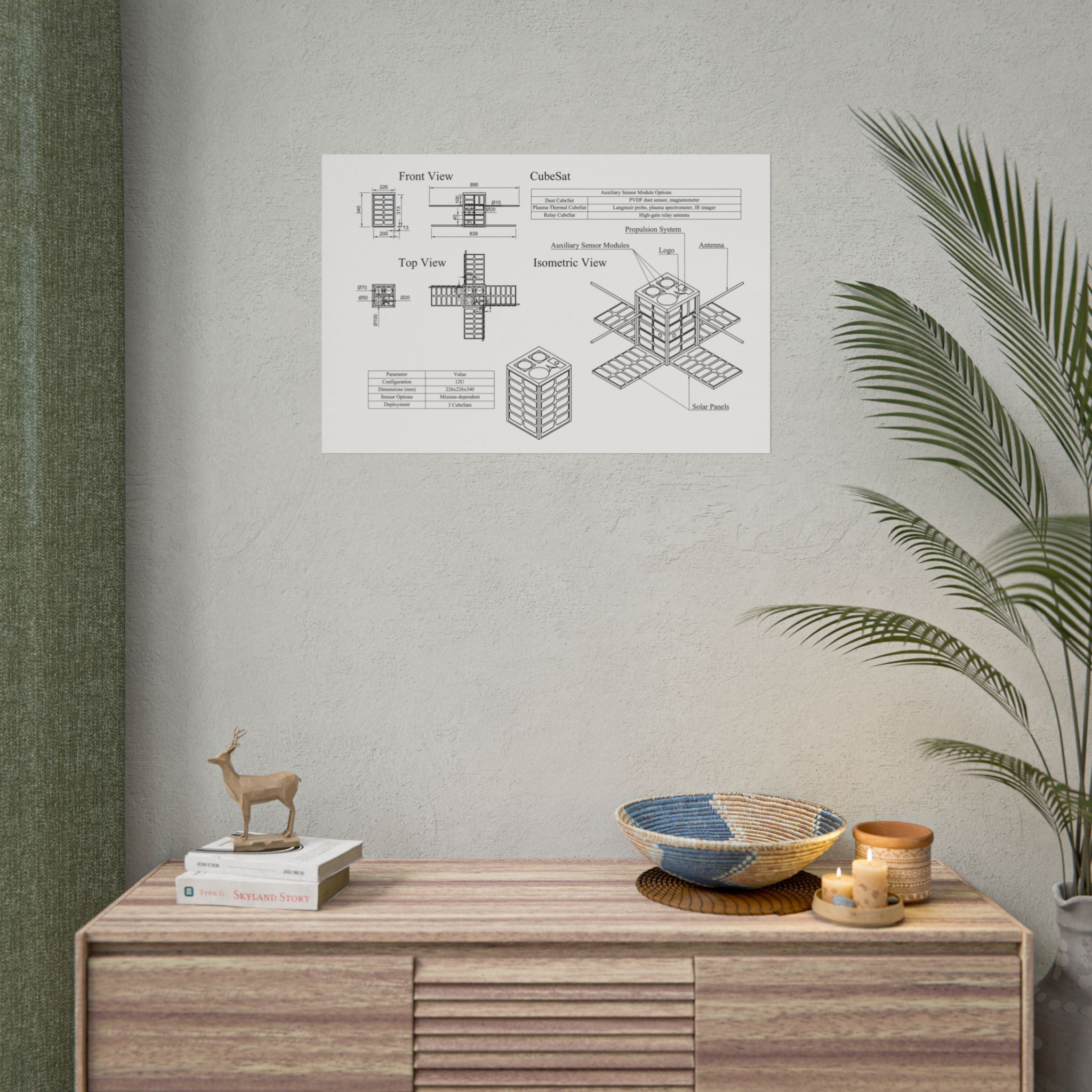 GONESPACE™ Rolled Poster