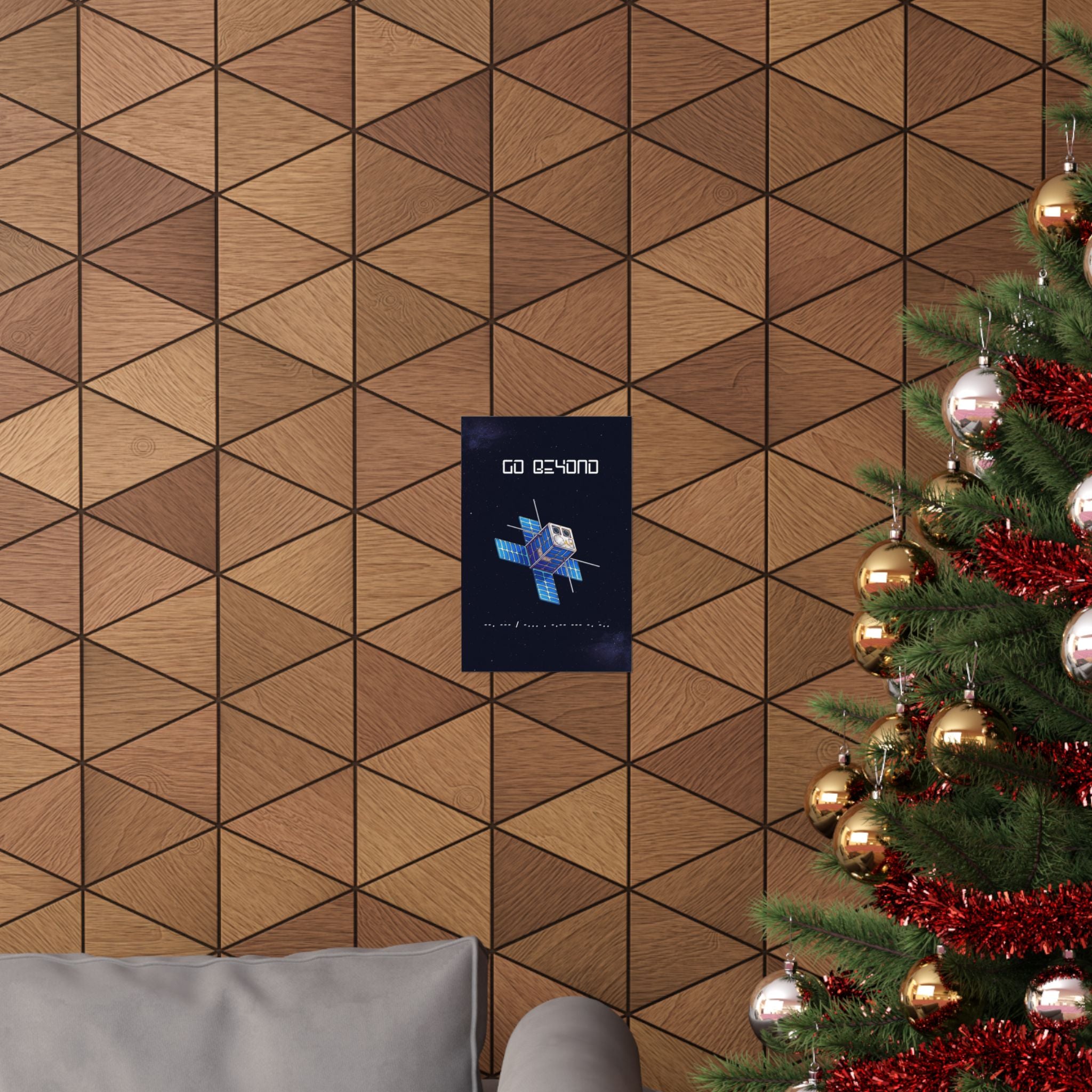 GONESPACE™ Matte Vertical Wall Art