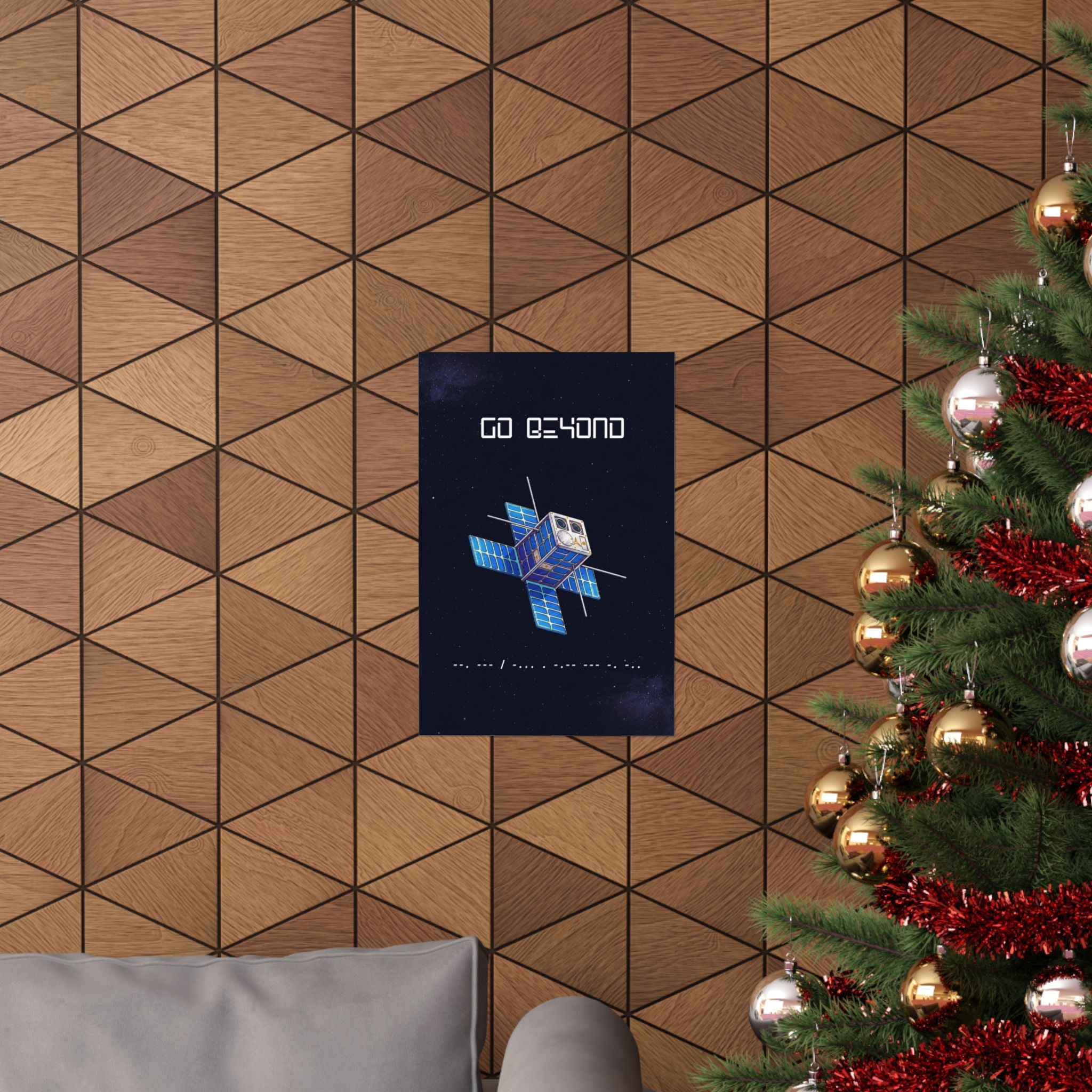 GONESPACE™ Matte Vertical Wall Art