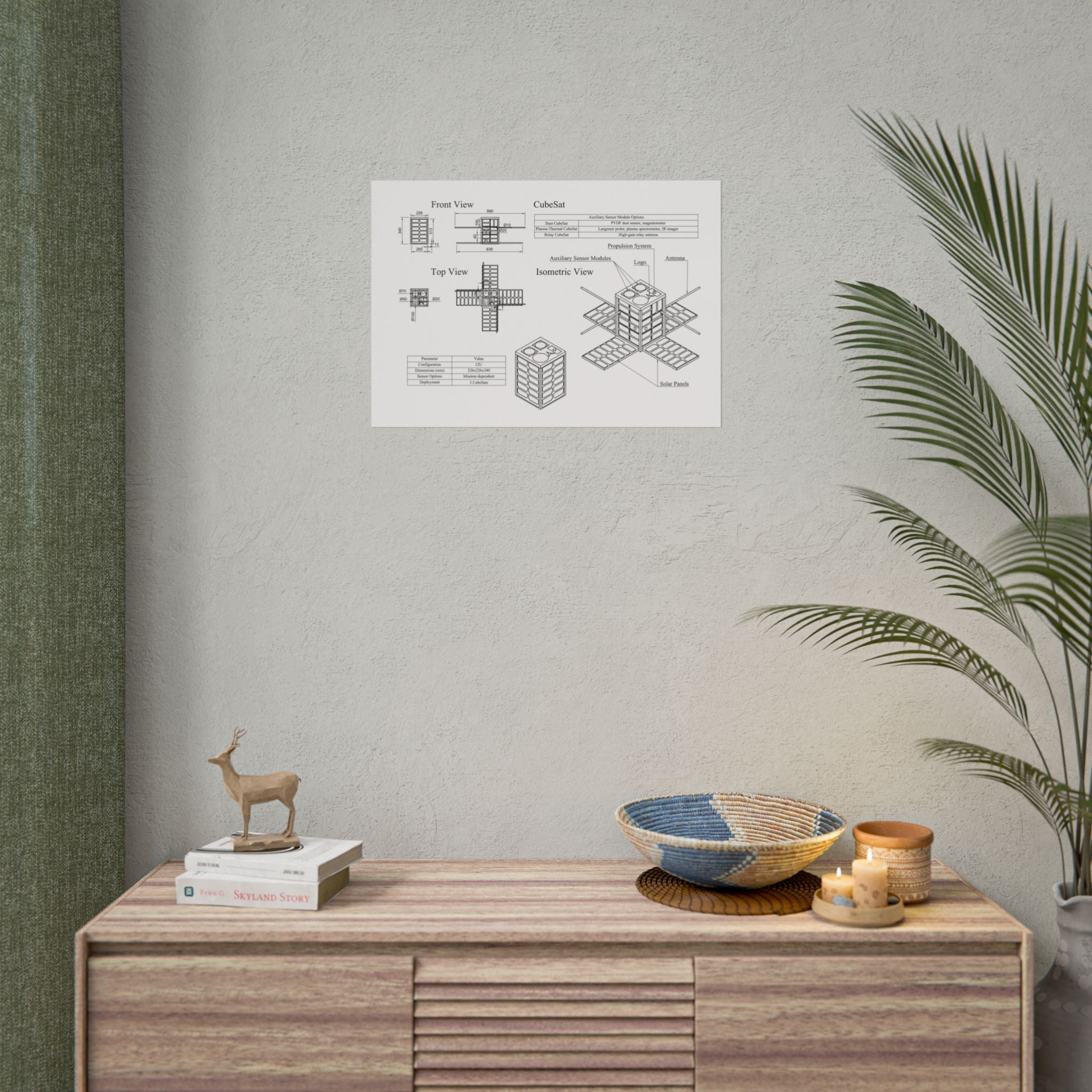 GONESPACE™ Rolled Poster
