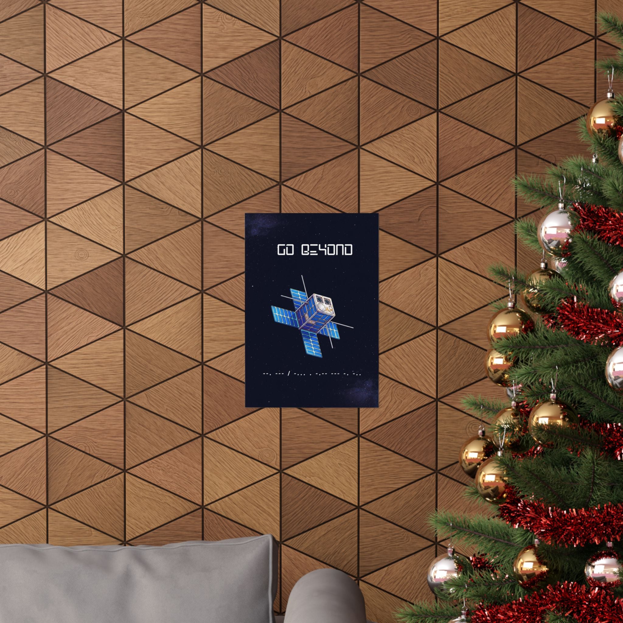 GONESPACE™ Matte Vertical Wall Art