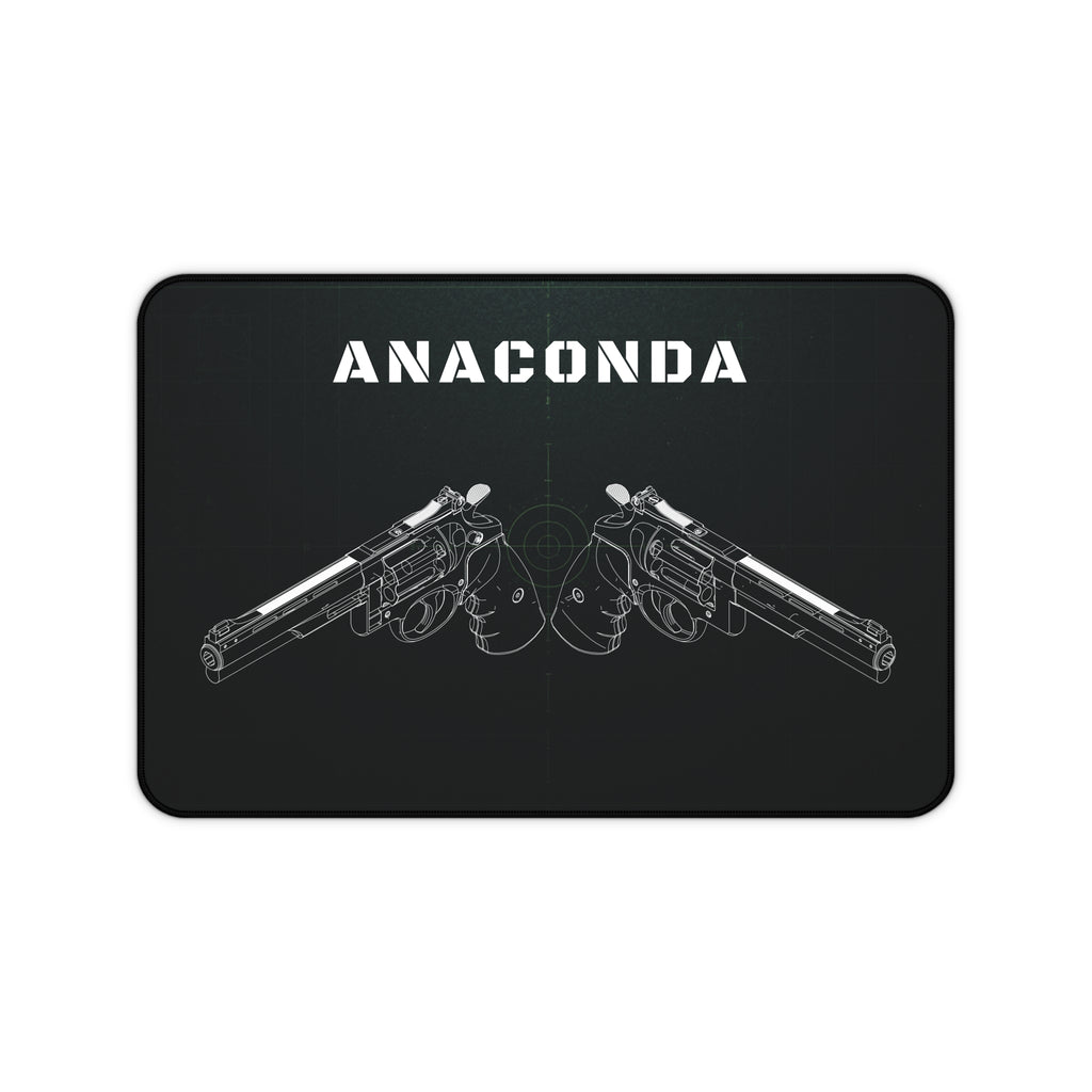 Anaconda Revolver Black Blueprint Mouse Pad / Desk Mat