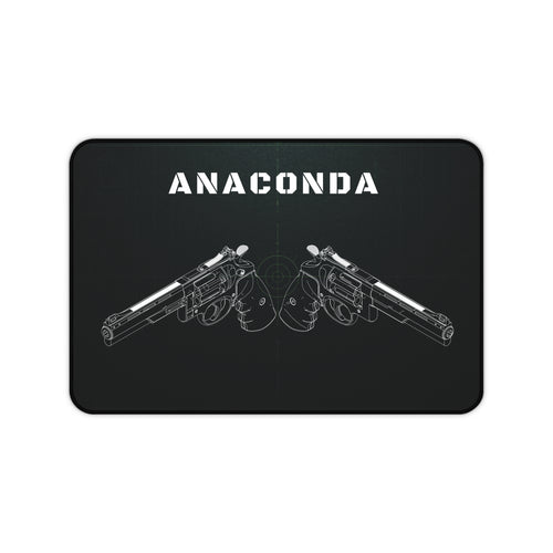 Anaconda Revolver Black Blueprint Mouse Pad / Desk Mat
